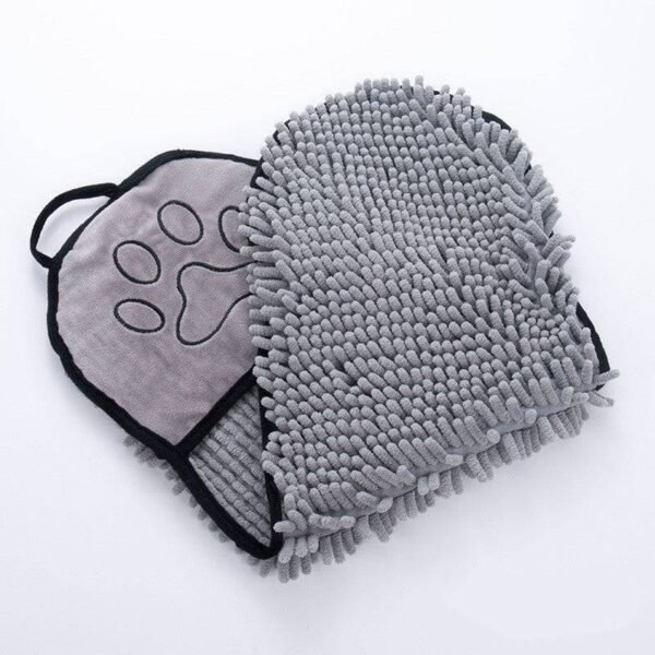 Super Absorbent Quick-Dry Microfiber Bath Towel for Pets - Image 3